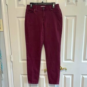 CAbi Burgundy Jeans
